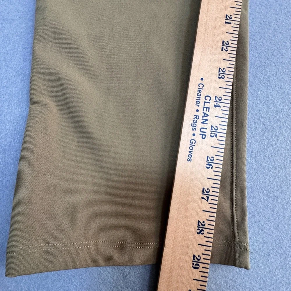 Lululemon Commission Slim Fit Pant Men 36 Khaki Warpstreme Chino Trousers 36x29